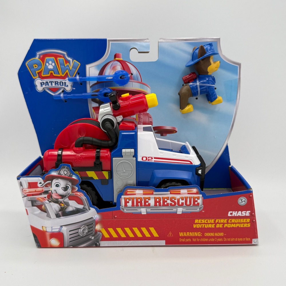 Paw Patrol Fire Rescue Chase Rescue Fire Cruiser NEW